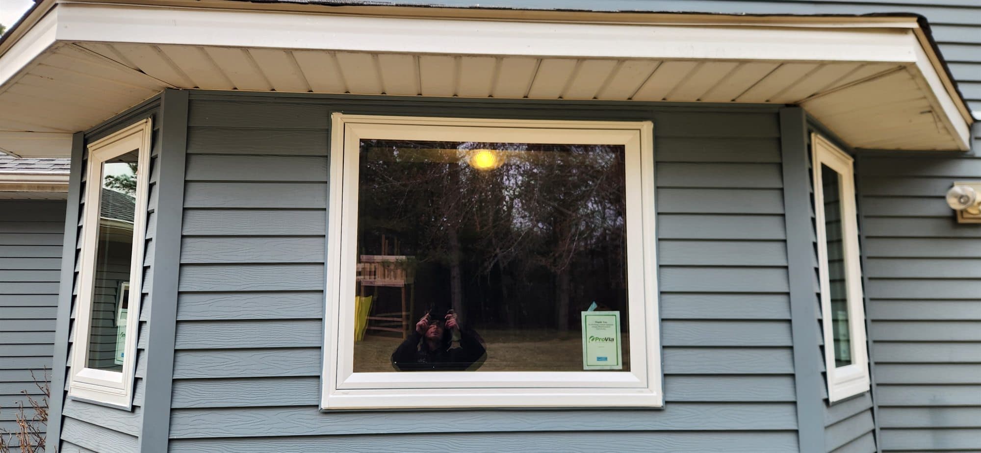 ProVia Picture Window Replacement — JMB Builders residential project